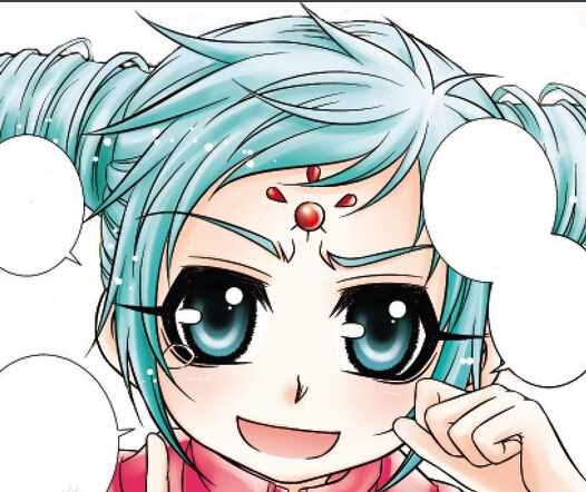 萌幻西游漫画角色:哪吒